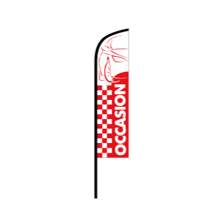 Voileline Occasion Rouge 230 x 50 cm