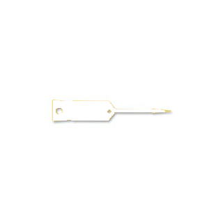 Porte clés Arrow blanc à l'unité