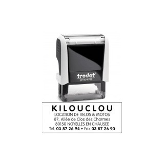 Tampon encreur printy 4913, 5 lignes