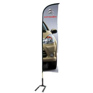 Kit mat voileline personnalisée 2.80 m pied autocal