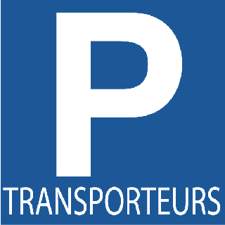 Panneau Parking Transporteurs PVC 3 mm