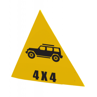 Pyramag prête à partir jaune et noir