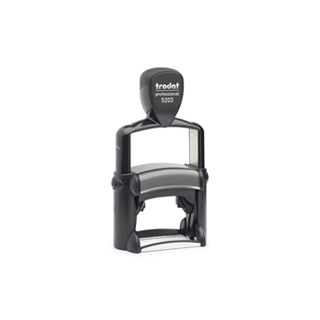 Tampon encreur Trodat 5203 avec empreinte 5 lignes