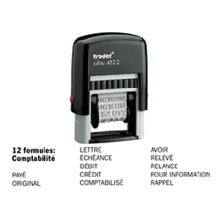 Tampon printy multiformules comptabilité 4822b