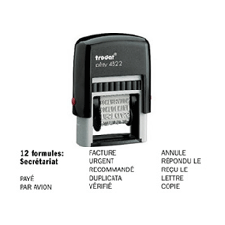 Tampon printy multiformules secrétariat 4822a