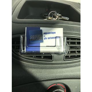 Présentoir de cartes de visite AEROCAR avec cartes de visite