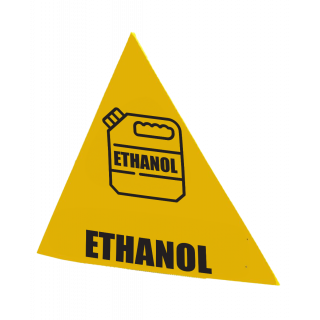 Pyramag prête à partir jaune et noir