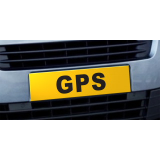 Cache plaque d'immatriculation avantage GPS jaune et noir