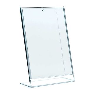 Présentoir visuel A4 INCLIN4 transparent