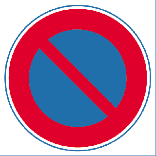 Panneau alu interdiction de stationner