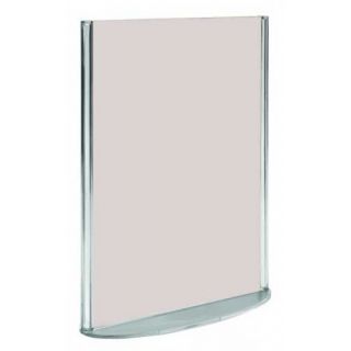 Porte visuel A5 OVALA5 avec feuille A4 vierge recto verso