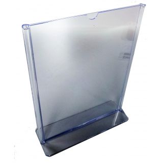 Porte visuel A4 vertical PPK6006 vue de haut