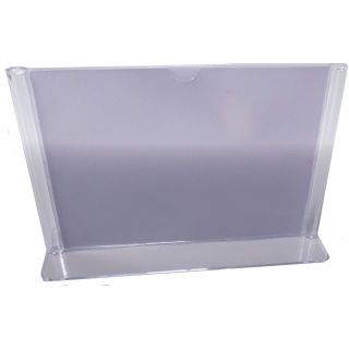 Porte visuel A5 horizontal PPK6011 avec document inséré