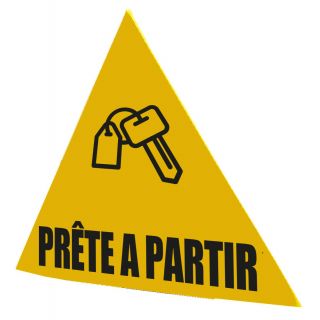 Pyramag prête à partir jaune et noir