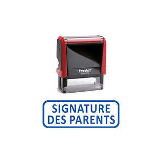 Tampon encreur printy signature des parents