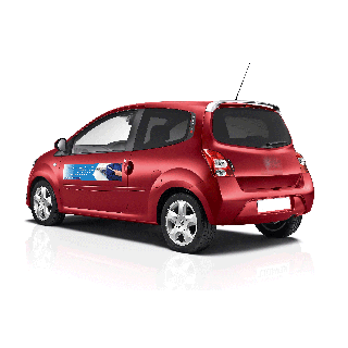 Kit autocollants publicitaires personnalisés pour véhicule tourisme