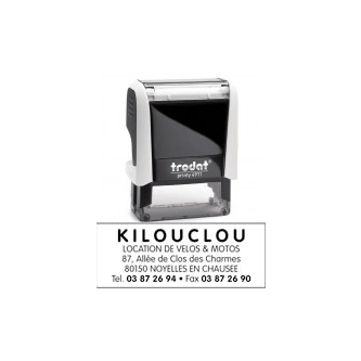 Tampon encreur printy 4913, 5 lignes