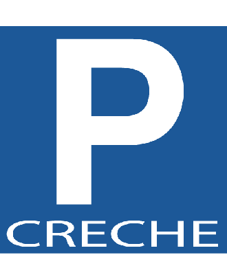 Autocollant Parking Crèche